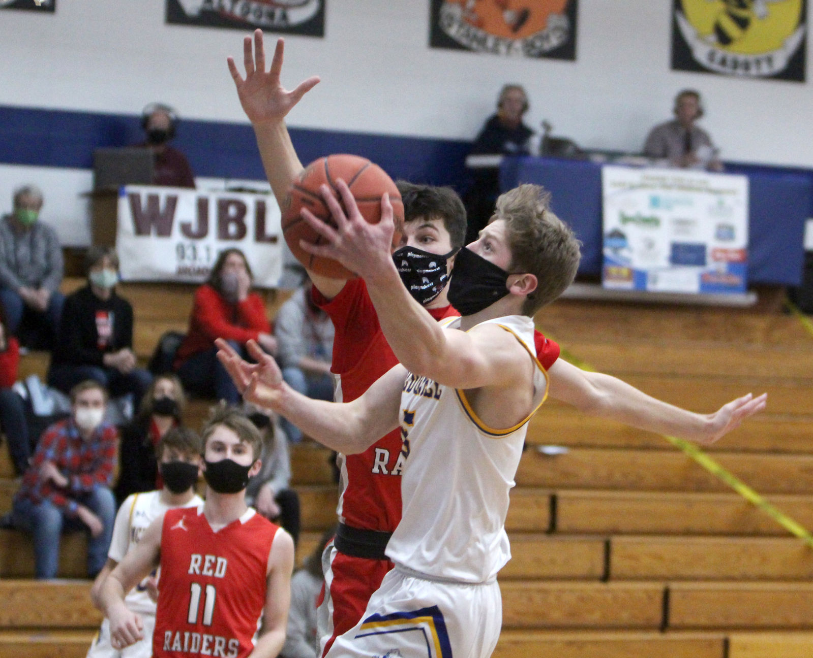 Bruce at McDonell boys basketball 2-19-21
